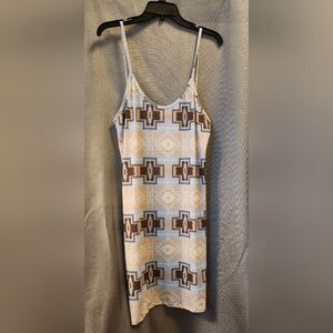 Aztec Light Pattern Mini dress Size Large